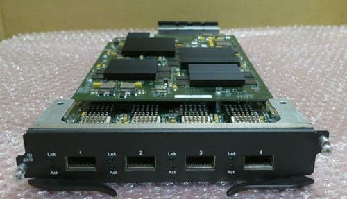 Brocade Foundry Networks RX-BI4XG 4 Port - 10GbE XFP Module 35519-002 35551-001