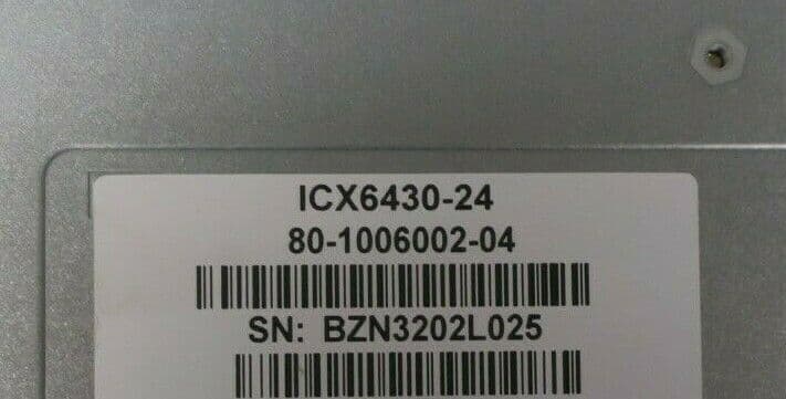 Brocade ICX 6430-48 (ICX6430-48) : achat / vente Switch sur