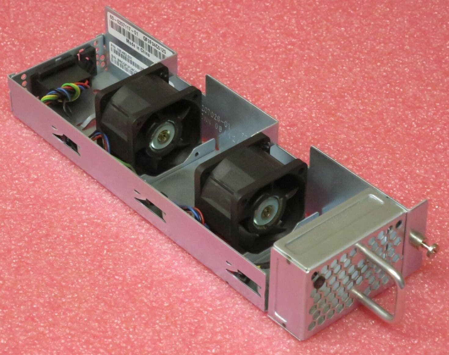 Brocade Silkworm 4100 Dual Fan Module Assembly 60-0207117-01 100-652-031