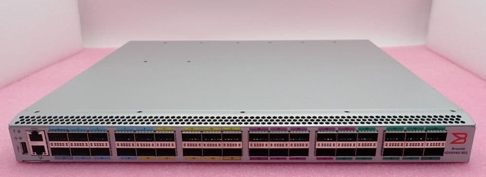 Brocade VDX6940-36Q BR-VDX6940-36Q-AC-F 36x 40GbE QSFP Port Switch 36 ...