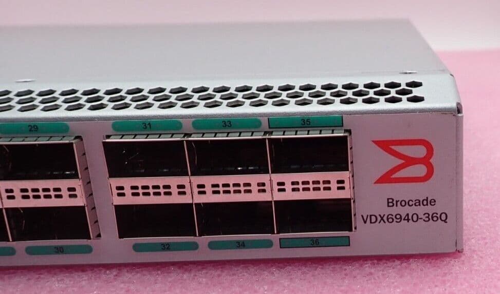 Brocade VDX6940-36Q BR-VDX6940-36Q-AC-F 36x 40GbE QSFP Port Switch 36 ...