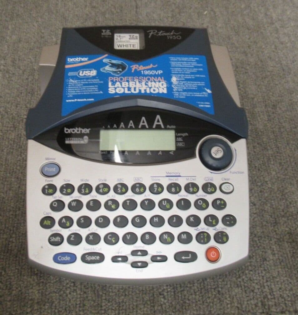Brother Ptouch 1950 PT1950/1960 Electronic Thermal Label Printer Machine