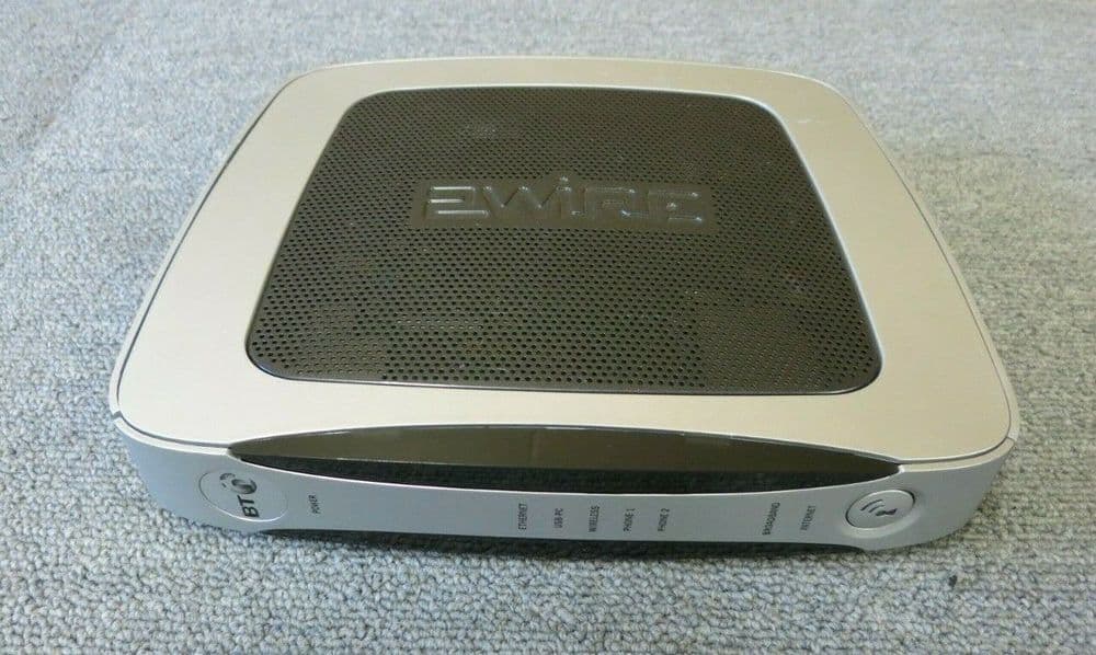 BT 2Wire 4201-003003-008 2700HGV 4 Port 54Mbps 10/100 External Wireless G Router