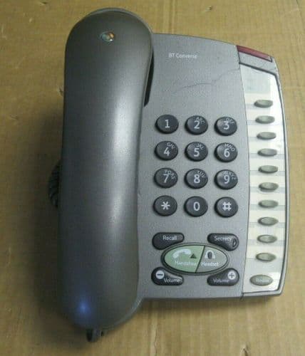 BT Converse 1200 Corded Phone Grey 036262