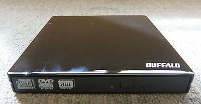 Buffalo DVSM-PN58U2VB Black External DVD+RW Portable MultiDrive USB Drive