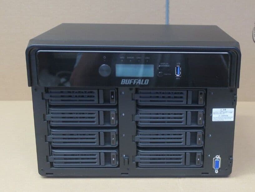 Buffalo TeraStation 5800 TS5800DWR 24TB 8x 3TB HDD 8x 3 5