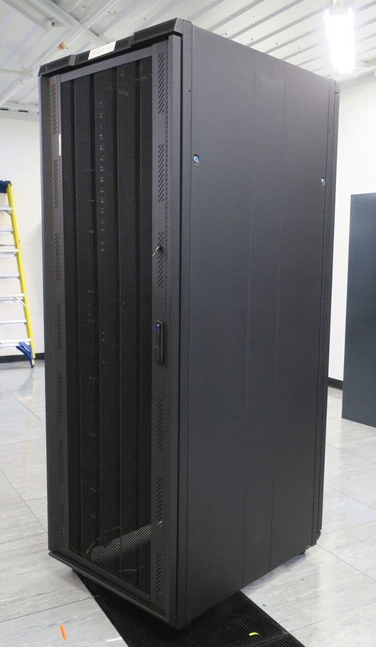 Cannon ServerSmart Cab SERV478090 47U Data Server Switch Rack Fan 800mm ...