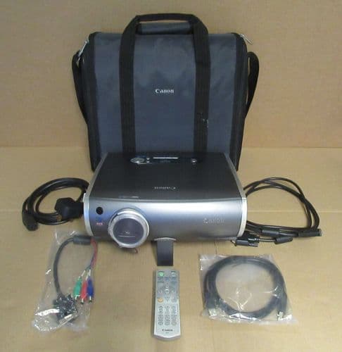 Canon XEED SX50 Ultra Portable 1000:1 LCD Multimedia Projector 2500 Lumens