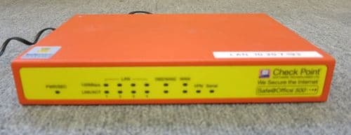 Check Point SBX-166LHGE-5 500 Firewall And VPN Unit Internet Security