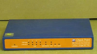 Checkpoint SBX-166LHGE-2 VPN-1 Edge X Firewall Security Appliance