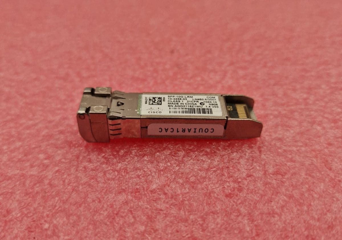 Cisco 10-2456-03 SFP-10G-LRM 10GBASE SFP Transceiver Module 1000Base