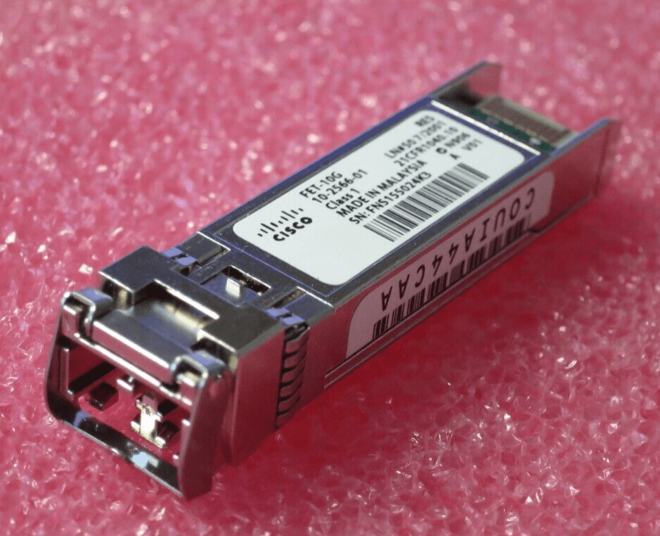 Cisco 10256601 FET10G MiniGBIC Multimode Fiber Duplex LC SFP