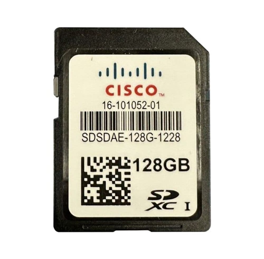 Cisco 128GB SDHC High Capacity Memory Card 16-101052-01