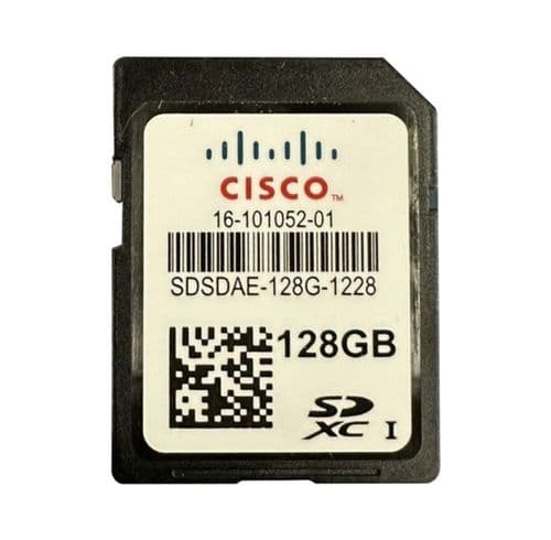 Cisco 128GB SDHC High Capacity Memory Card 16-101052-01