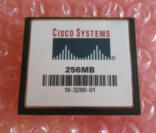 Cisco 16-3260-01 ASA 5500 Series 256MB Compact Flash Memory Card
