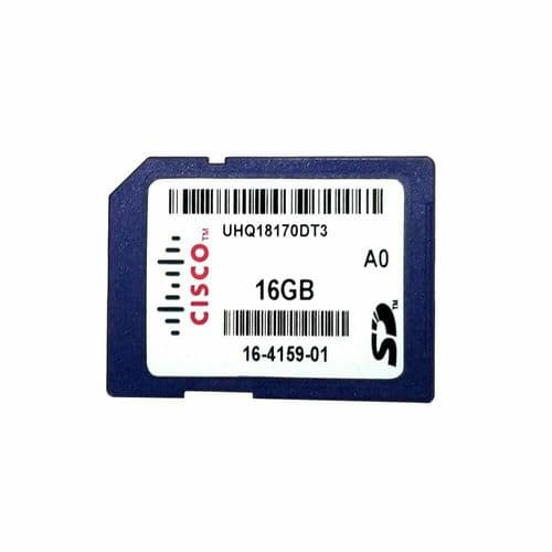 Cisco 16GB SD Flash Memory Card 16-4159-01
