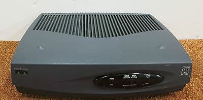 Cisco 1701 ADSL Security Access Router JHY0708HOQR With Power Supply