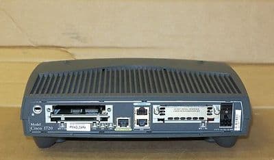 Cisco 1720 Single Port Modular Wired Fast Ethernet Network Router - CCNA CCNP