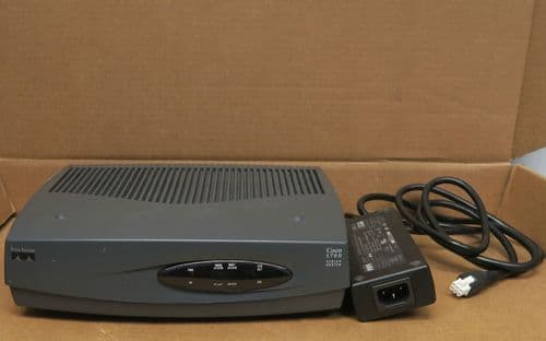 Cisco 1721 Single Port Modular Wired Fast Ethernet Network Router WIC 1ADSL