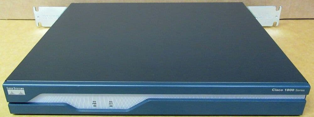 Cisco 1841-ADSL 1800 1841 Integrated Services Router 10/100 Ethernet ...