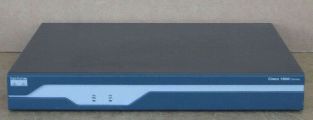 Cisco 1841 CISCO1841-SEC/K9 Fast Ethernet 1U Security Router 1x VWIC2 ...