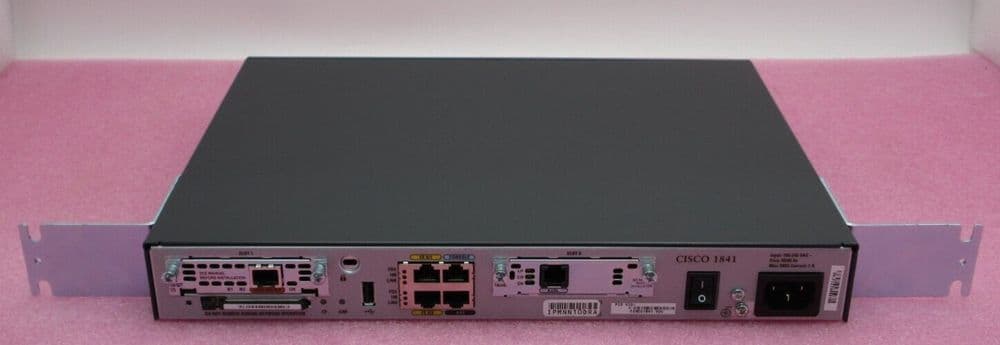 Cisco Adsl Module Cisco 1841 Integrated Service T1/E1 Router WIC-1B-S/T-V3 & HWIC-1ADSL ...