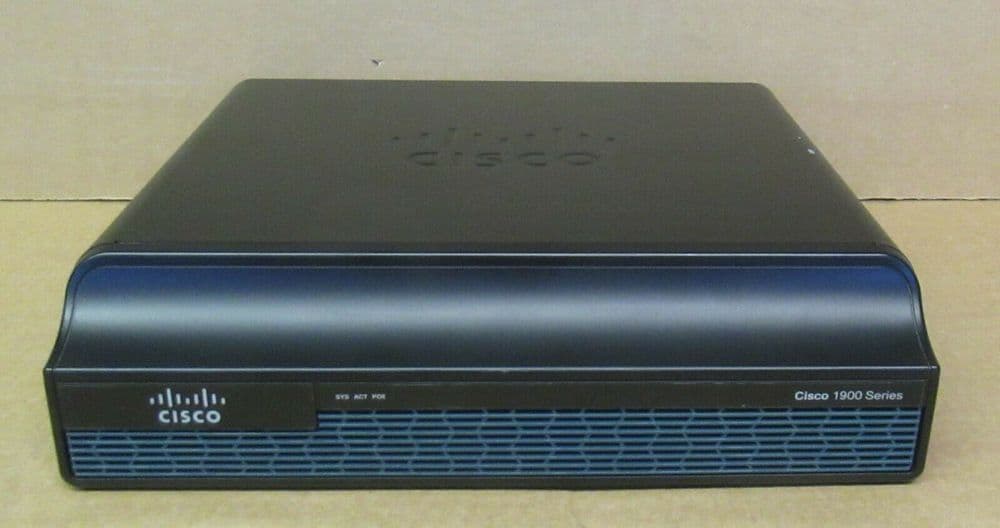 CISCO 1941/K9 1900 Series Integrated Services 1GbE Router 2U ipbasek9 HWIC-1ADSL
