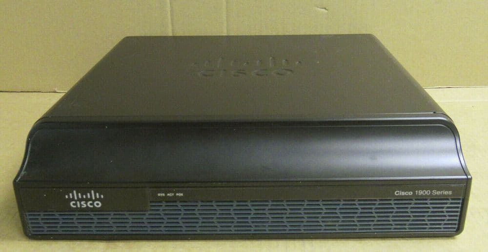 CISCO 1941/K9 1900 Series Integrated Services Gigabit Router 2U ipbasek9