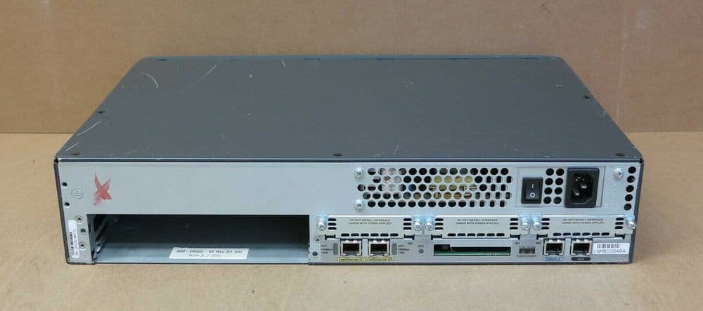 Cisco 2600 Series 2691 Modular Access Router 10/100 Ethernet Rackmount 2U