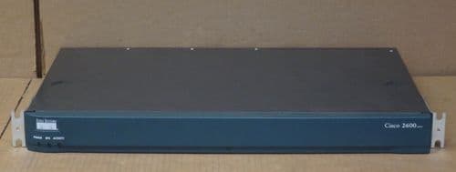 Cisco 2611 10/100Mbps Fast Ethernet Modular 1U Wired Network Rackmount Router