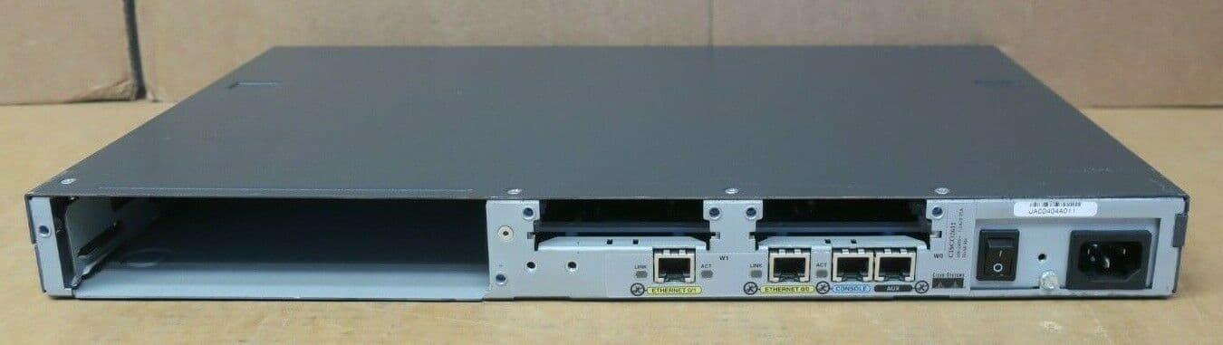 Cisco 2611 2600 Series Dual Ethernet 10/100Mb Wired 1U Rackmount ...