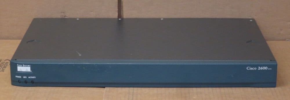Cisco 2621XM Ethernet Router 10/100MB 2600 Series 1U Wired 240V