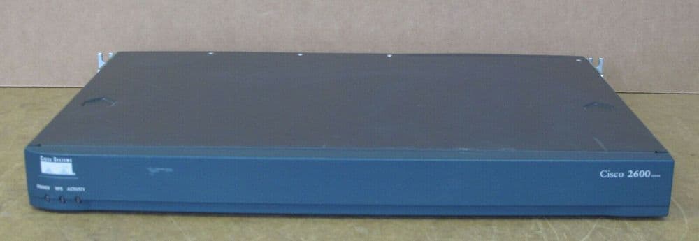 Cisco 2621XM Ethernet Router 10/100MB 2600 Series 1U Wired 240V  NM-2CE1T1-PRI