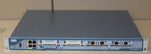 Cisco 2801 CISCO2801 Fast Ethernet 1U Security Router 2x VIC2-2BRI-NT/TE