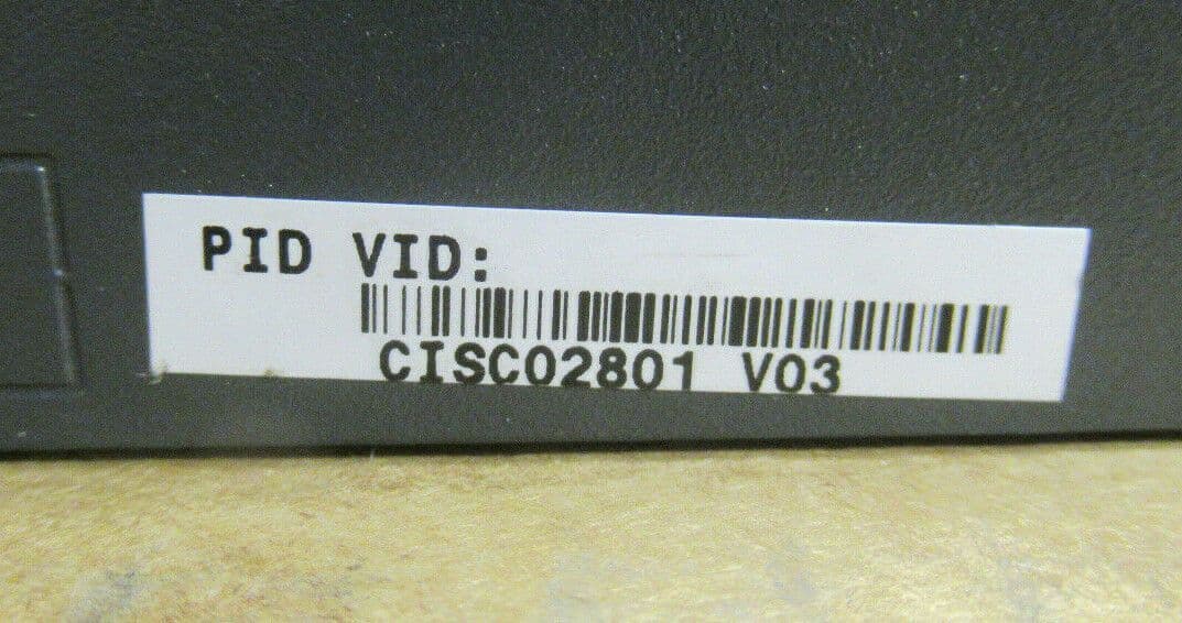 sr wio Buy Used/Refurbished Cisco 2800 Series 2801 ISR Router