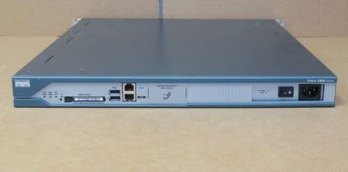 Cisco 2811 2800 1U ISR Integrated Services Router CISCO2811 + VWIC2-2MFT-T1/E1