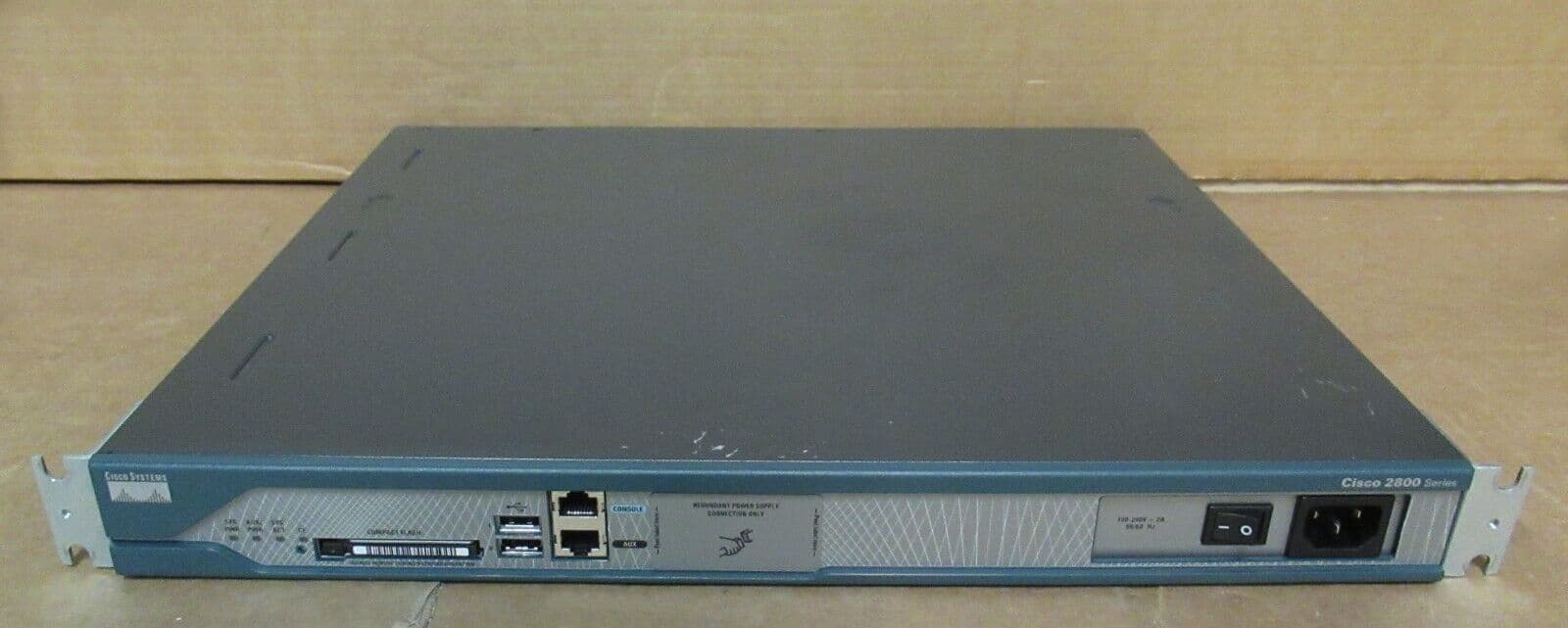 Cisco 2811 2800 Series Integrated Services Router Rackmount 1U