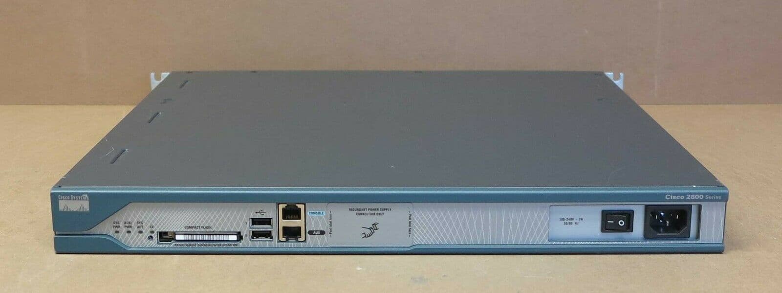 Cisco 2811 2800 Series Integrated Services Router Rackmount 1U Ears ...