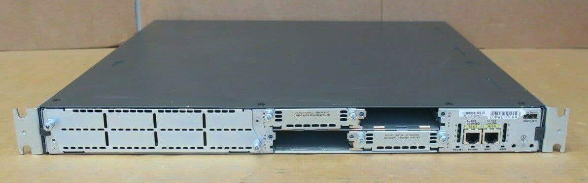 Cisco 2811 2800 Series Modular 1U Rackmount Integrated Services Router ISR