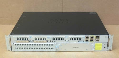 Cisco 2900 CISCO2911/K9 Integrated Services Router 2U 3x GbE Ports SecK9 license