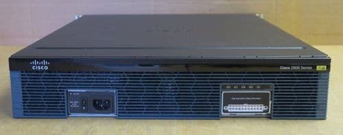Cisco 2900 CISCO2921-SEC/K9 - 2U 3-Port Modular Integrated Services Router (ISR)