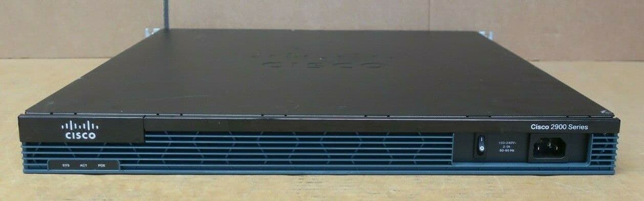 Cisco 2901 CISCO2901/K9 Integrated Services Router ISR 4x Interface ...