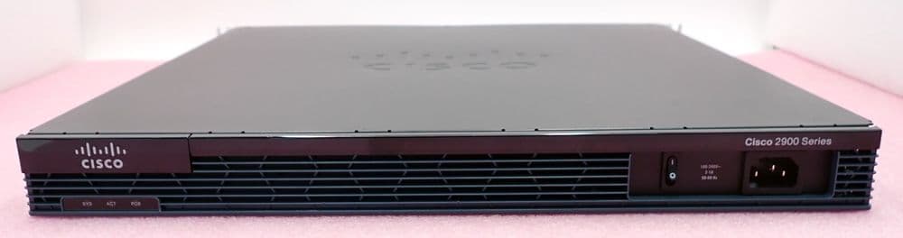 Cisco 2901 CISCO2901/K9 Integrated Services Router ISR C2901-VSEC-CUBE/K9