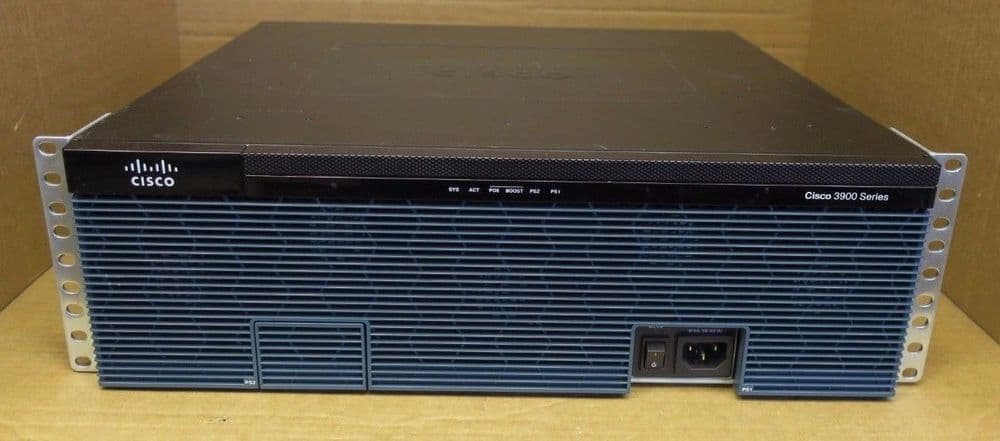 3920 Router Cisco 3925 CISCO3925E/K9 Gigabit Ethernet Network Integrated Services ...