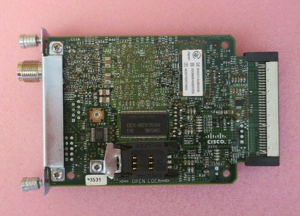 Cisco 3G Wireless Router High-Speed WAN Interface Card HWIC-3G-GSM