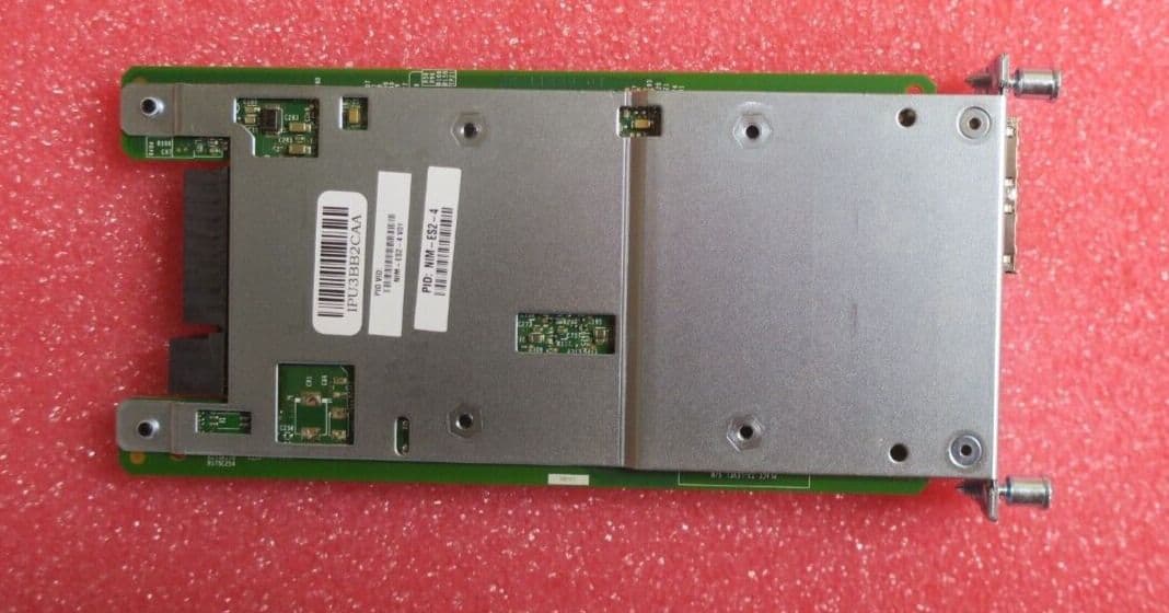 Cisco 4 Module Cisco 4-Port Gigabit Ethernet Layer2 Switch Module NIM-ES2-4 For 4000 ...