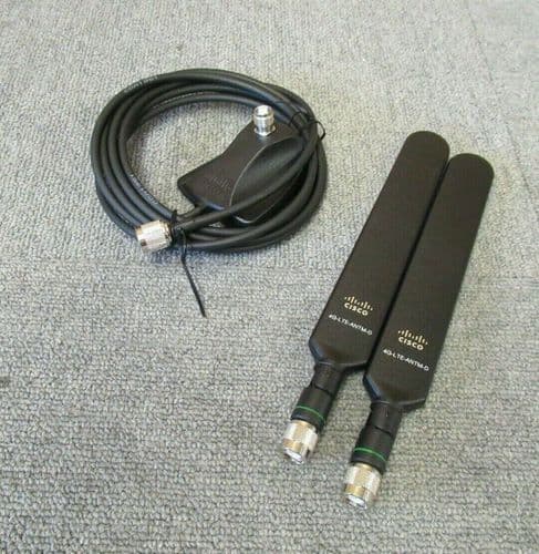 Cisco 4G-AE010-R Antenna Extension Base And 4G-LTE-ANTM-D Antenna