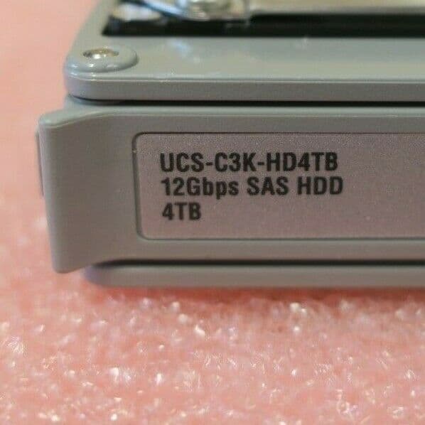 Disque Dur Cisco 4TB SAS-3 12G 7200RPM 3.5" - Occasion Testé, Garantie 1 An