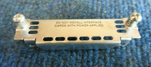 Cisco 700-02226-01 WIC VWIC HWIC Module Blank Filler Cover Dummy