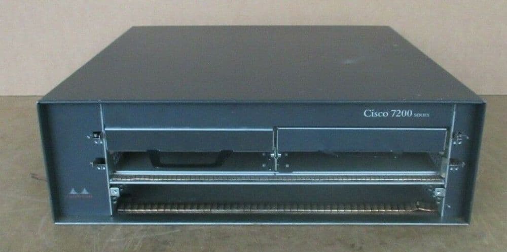 Cisco 7200 Series 7204 Modular Router Chassis 2x Power Supply Unit 34 ...